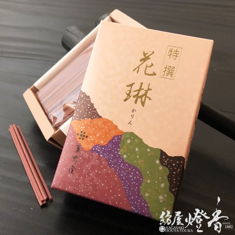 ミニ寸線香『王朝ロマン【特撰花琳（とくせんかりん）-TOKUSEN・KARIN