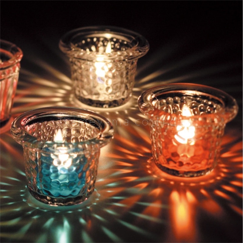 キャンドルホルダー/グラス『ダイヤモンドボール【クリア】』 | 取扱い