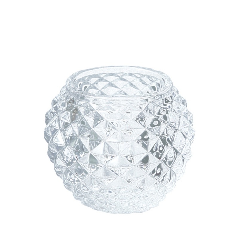 キャンドルホルダー/グラス『ダイヤモンドボール【クリア】』 | 取扱い