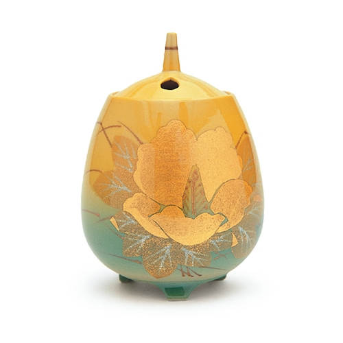 日本香堂の香器『香炉【金箔芙蓉(きんぱくふよう)】九谷焼』 | 取扱い