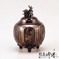 香炉/香器『高岡銅器【夢香炉】銅製/正晴作』竹中銅器 | 全ての