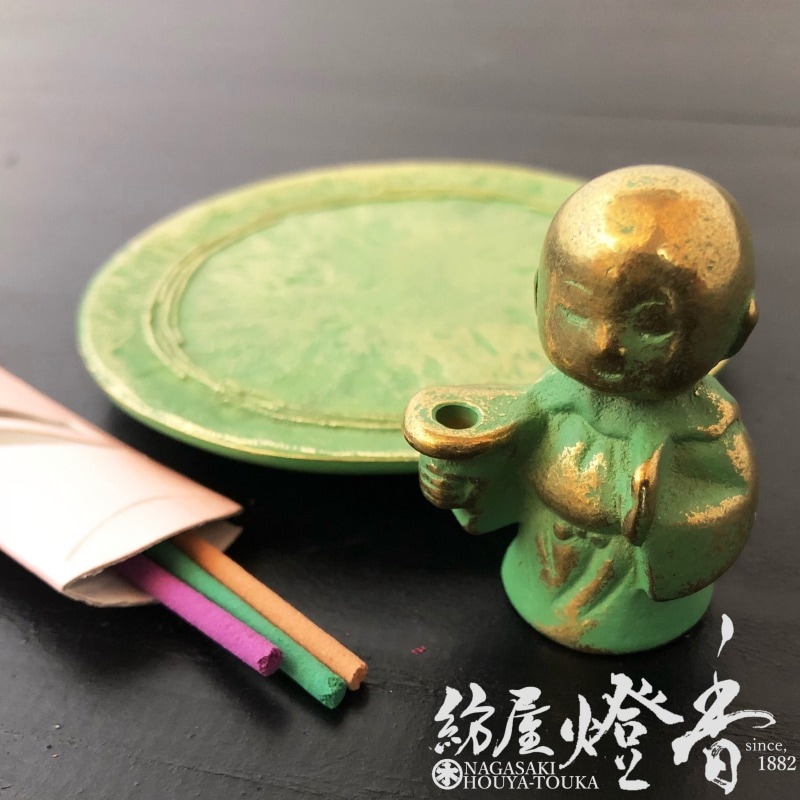 香炉/香器『高岡銅器【プチ香・地蔵(じぞう)-JIZOU-】銅製・香立て&香