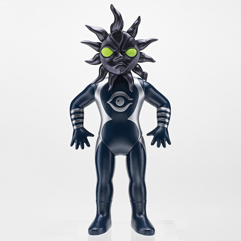 抽選商品】【再販】超復刻版タローマンソフビ人形 (ブラックタローマン