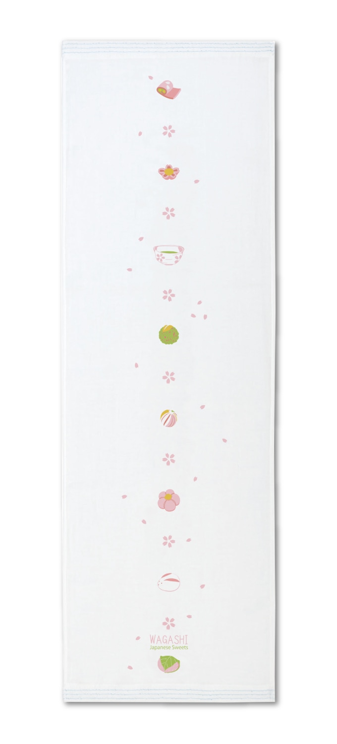 和菓子 ガーゼてぬぐい | はごろもガーゼ てぬぐい | | 今治タオルの