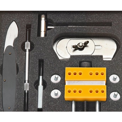 時計修理工具セット（メンテナンスツールキット） ブラック 箱なし