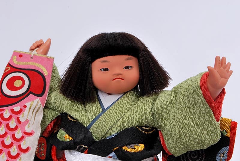 五号金太鯉 | 衣裳着ケース | ひな人形、五月人形の幸一光 公式