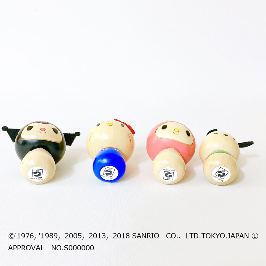 ハロ－キティ こけし 【 キャラクターこけし 】 キティ プレゼント