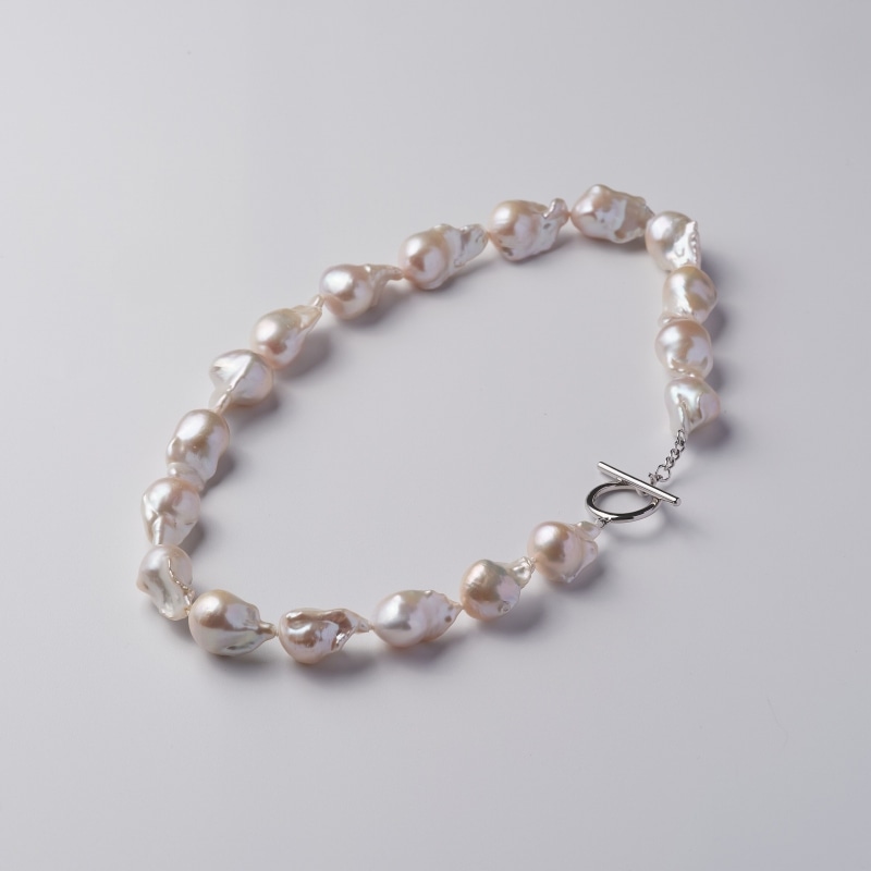 Blanche(ブランシュ) 淡水ホワイトオイスターパールネックレス