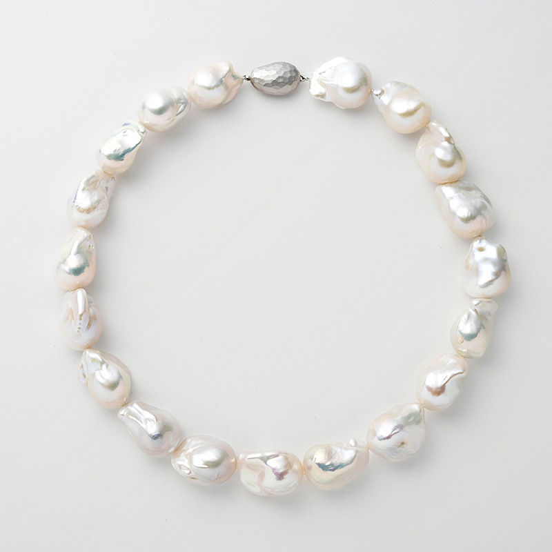 Joanne(ジョアンヌ) 淡水パールホワイト・オイスターネックレス