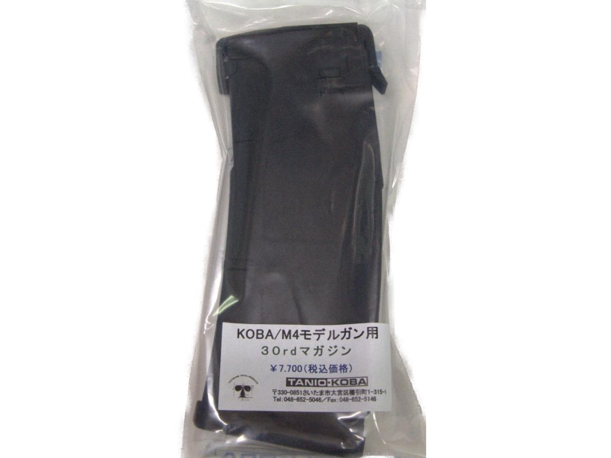 タニオコバ TANIO・KOBA マガジン タニオコバ M4 モデルガン用 30連