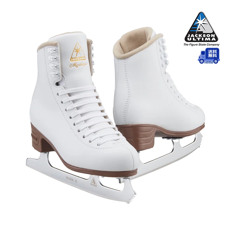 送料無料】フィギュアスケート靴 JACKSON ミスティークセット ホワイト