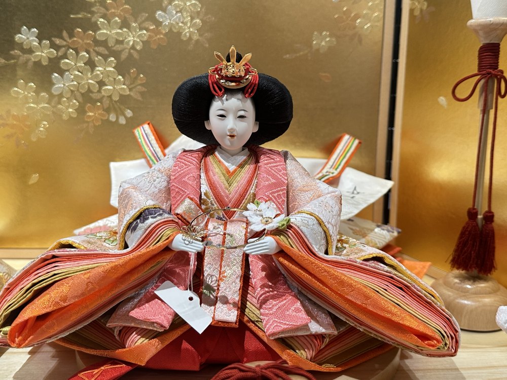 10番親王 オリジナル雛人形 単品 親王 お殿様 お雛様 雛人形 ひな人形 名入れ木札無料】 【送料無料】 雛人形 立親王飾りセット 金彩刺繍 幅