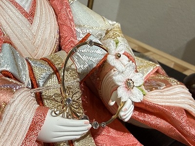 親王飾り 十一番 袋帯親王飾り 十一番<BR>袋帯親王飾り | 雛人形,親王飾り | 人形工房松寿