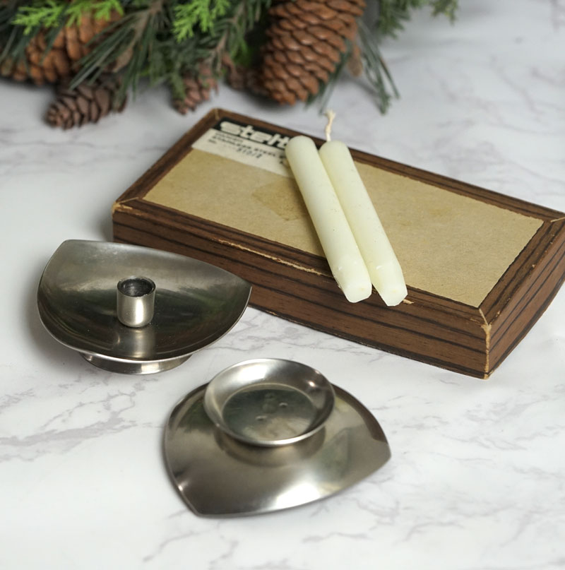 デンマークSteltonのキャンドルホルダー2個セット gk-611の通販