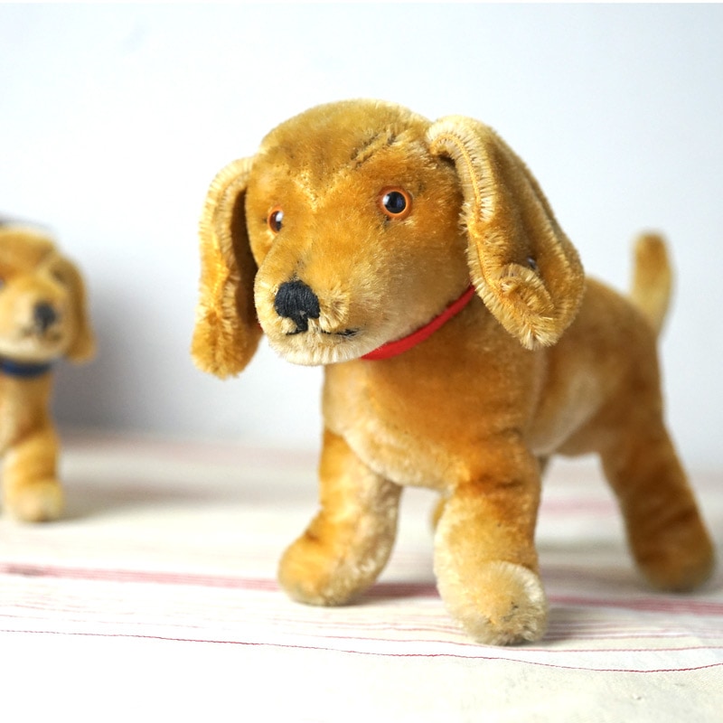 アンティーク シュタイフ ダックスフント Steiff Hexie 15cmサイズ gt