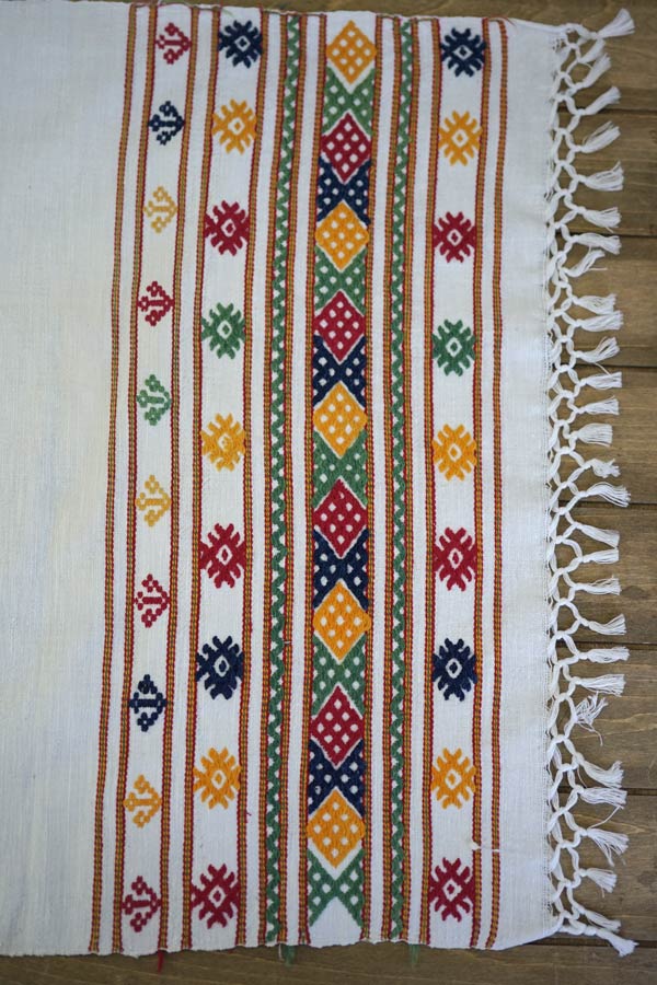 東欧刺繍のテーブルランナー88×42cm 1930-50年代頃 ge-1075の通販
