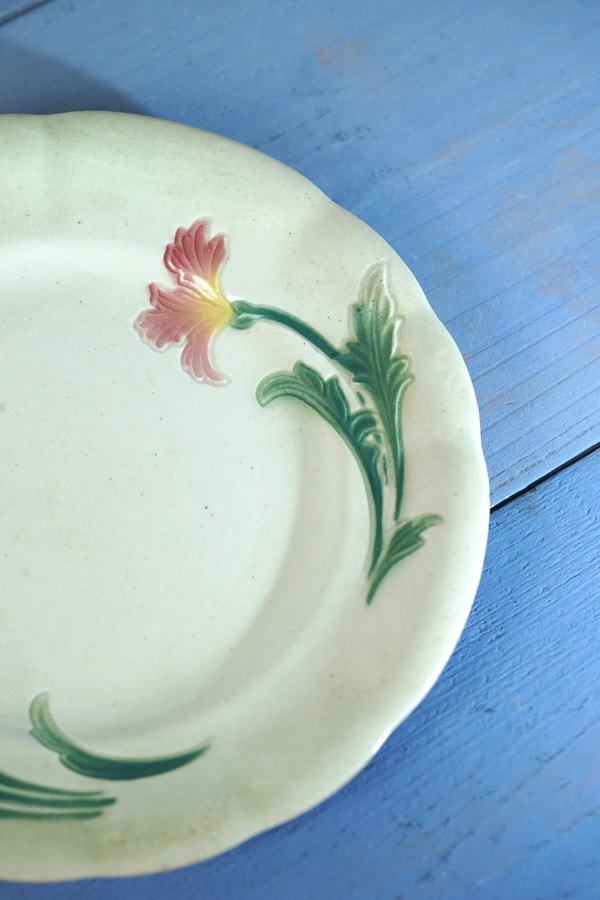 ショワジールロワChoisy le Roiのお花のデザート皿W20cm gc-1821の通販