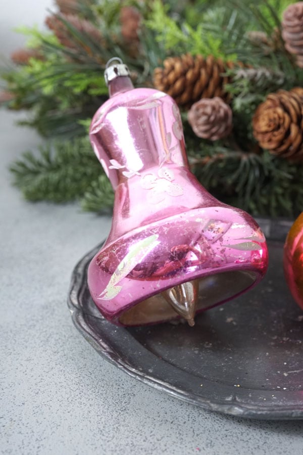 アンティーク クリスマスオーナメント 吹きガラス アソートセットJ gx