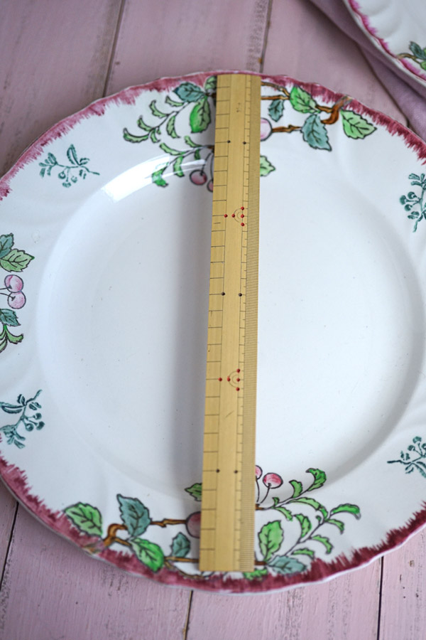 アンティーク32cm ロンウィ チェリーLongwy cherry 大皿 gc-1401の通販