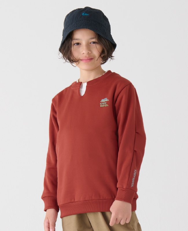 クリフメイヤー[公式] 撥水もっちり裏フリースキーネック KIDS