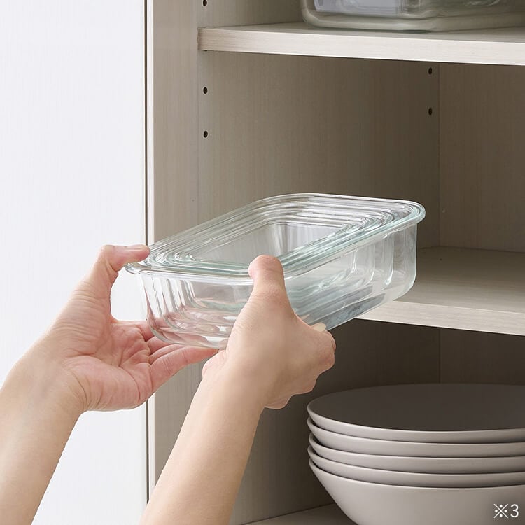 耐熱ガラス保存容器 10点セット TGS-2S＋TGS-8S｜SIMPLE STYLE