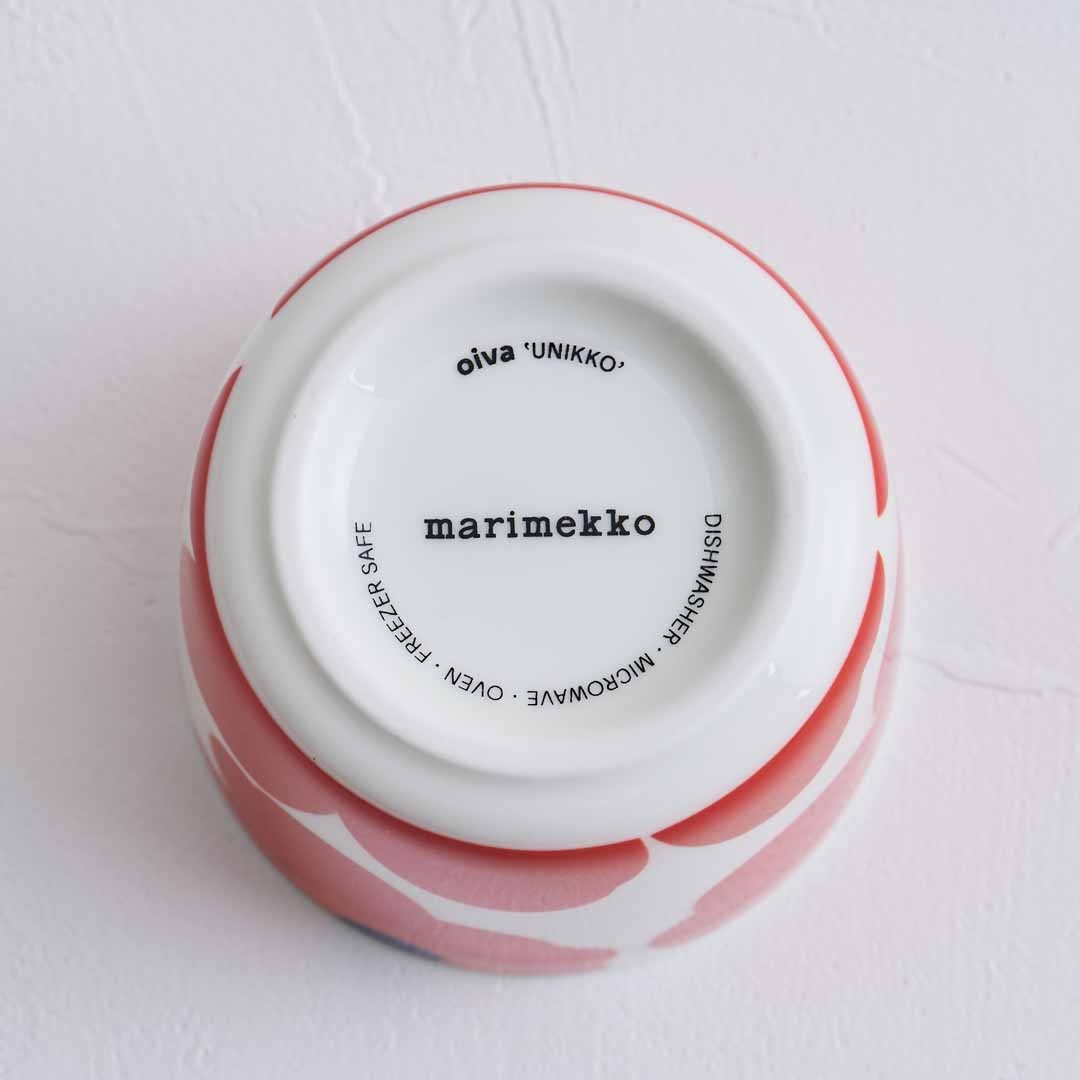 marimekko】 ウニッコ ラテマグ 2個セット レッド｜キッチン用品,食器
