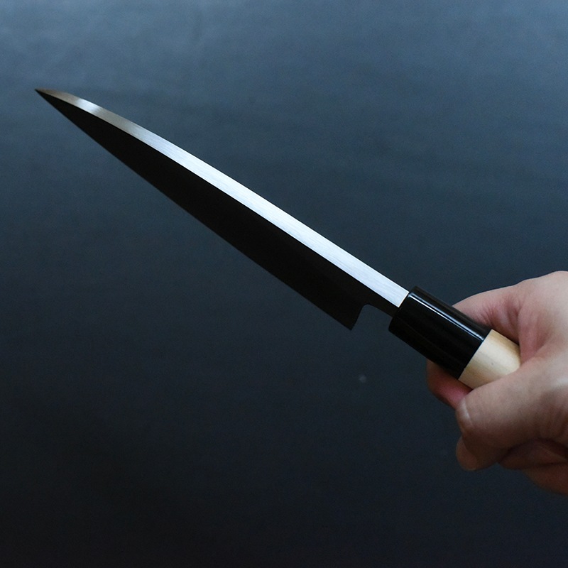 松原包丁　特大厚出刃包丁（特注品） 田中鎌工業<br>松原包丁 片出刃包丁 | 包丁・まな板 | kuriya