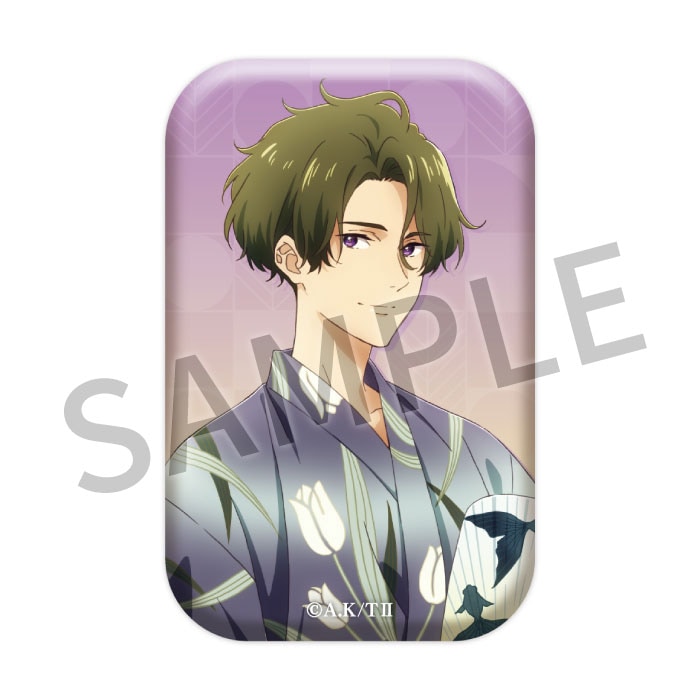 ツルネ －つながりの一射－ キャラクター缶バッジ【祭】-愁-【在庫品】