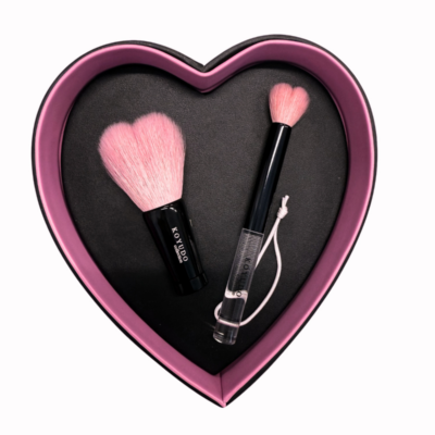 熊野筆ハート型洗顔ブラシ＆小鼻洗顔セット｜洗顔・ボディブラシ
