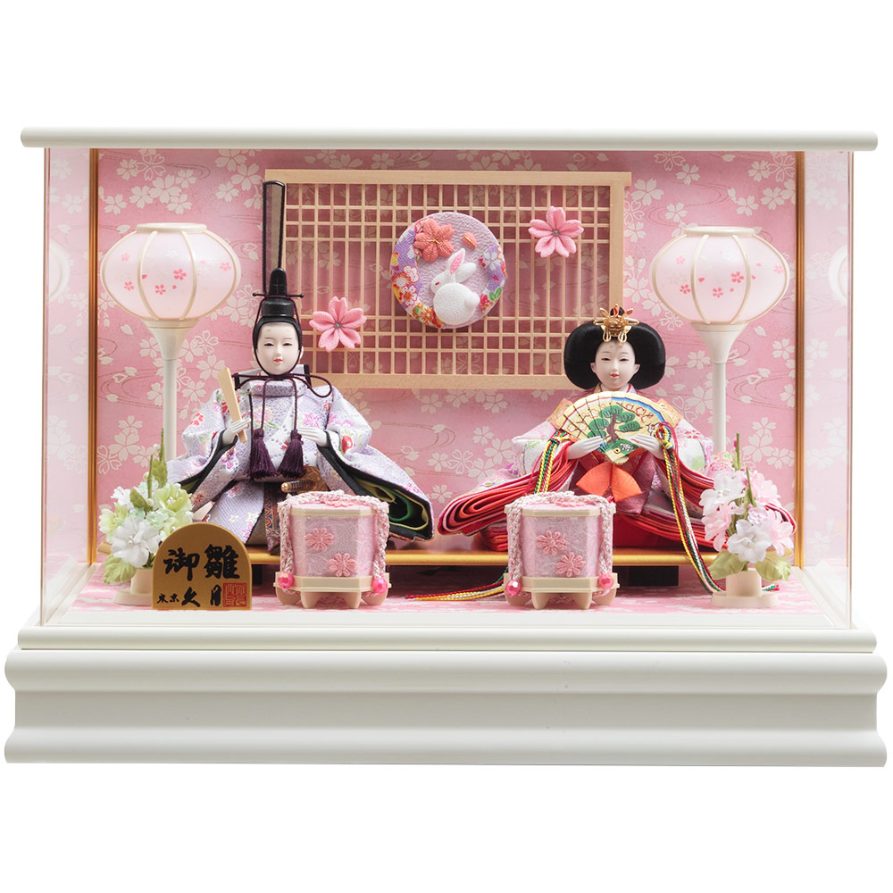 親王ケース飾り アクリルケース 4H-KK34 | ケース飾り | 【公式】 人形