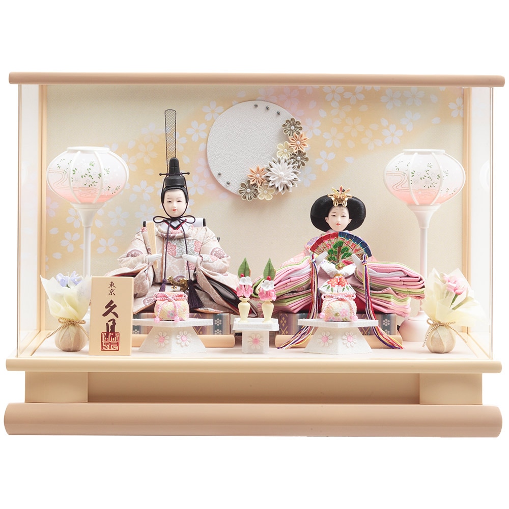 親王官女ケース飾り オルゴール付 6H-KK3 | ケース飾り | 【公式