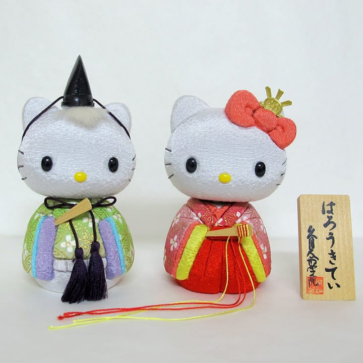 久月 木目込み手作りキット『楽しいひな祭り ハローキティA』 | ハロー