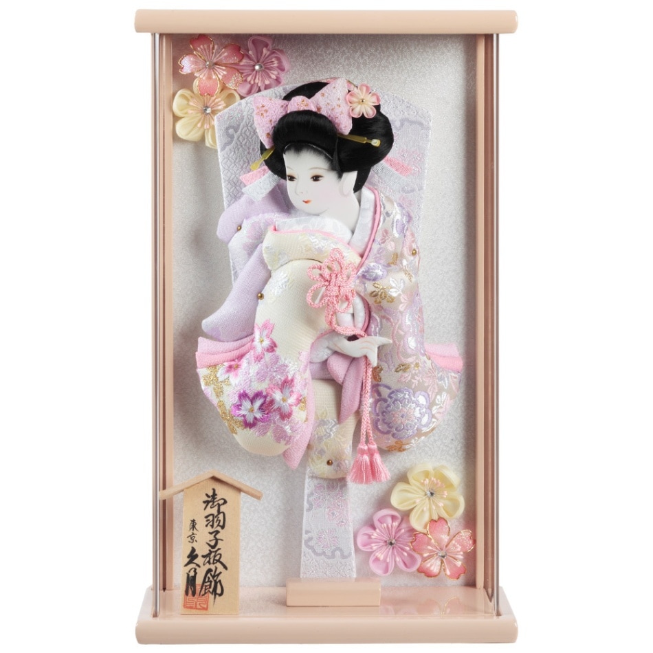 古典羽子板飾り 18号 ケース/板立て選択可能タイプ 73EH-64 | 羽子板