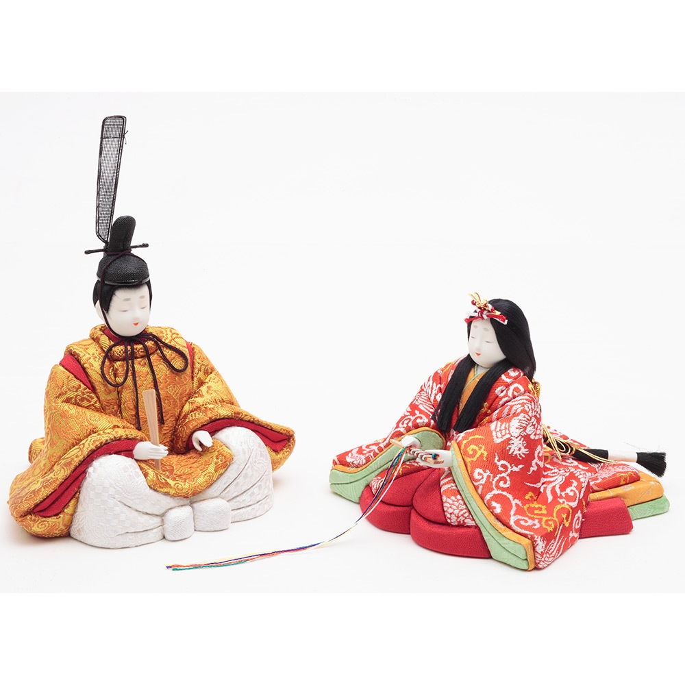 芹川英子監修 木目込 親王飾り 4HR-M3 | 木目込飾り | 【公式】 人形の