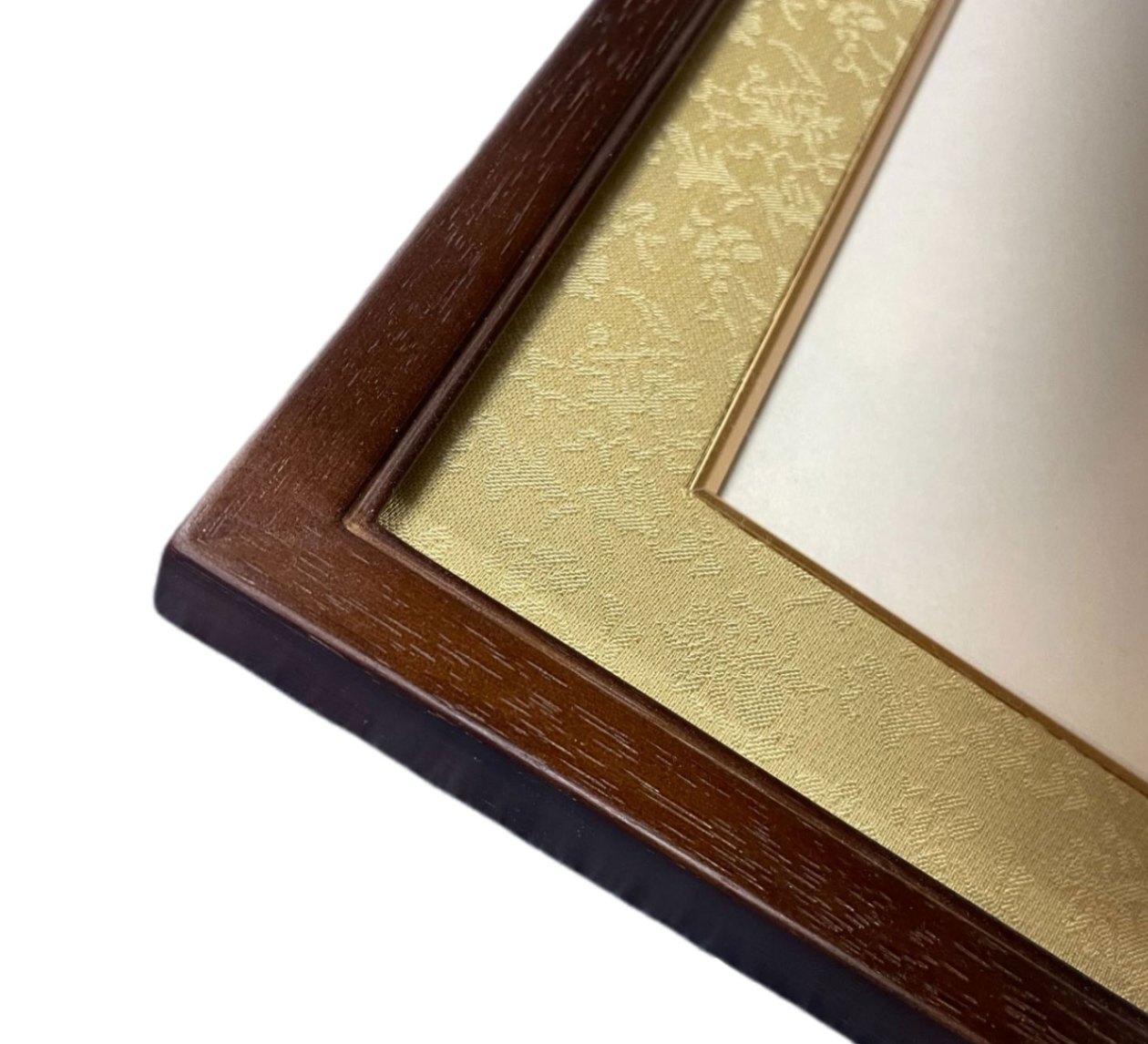 短冊額落し 木製角型Z-II サイズ：(54.5cm x 15.2cm） 厚み：2.5cm