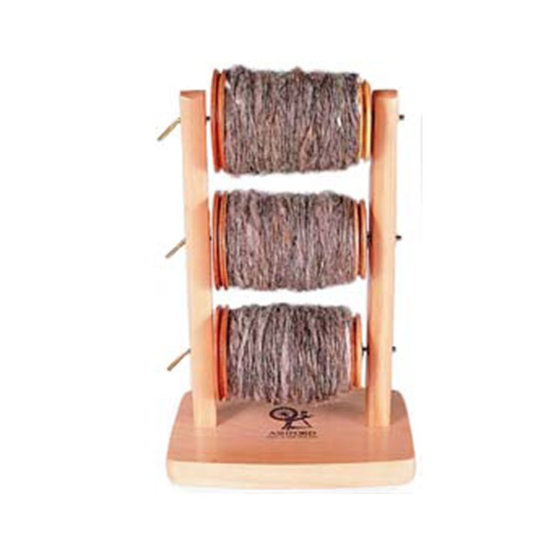 アシュフォード 縦型ボビン立て 白木 ＜紡ぎ車 紡ぎ ashford