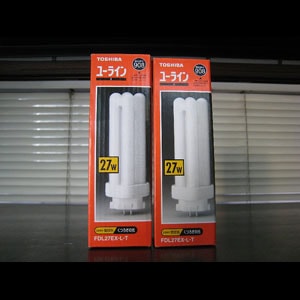 FDL27EX-L-T | 東芝(TOSHIBA) 27形 3波長形電球色(色温度：3000K) 全長