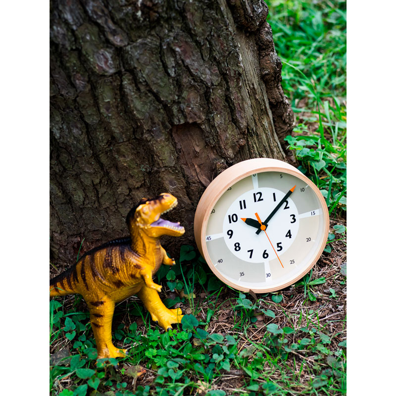 fun pun clock with color! ふんぷんくろっく ウィズ カラー - CASA