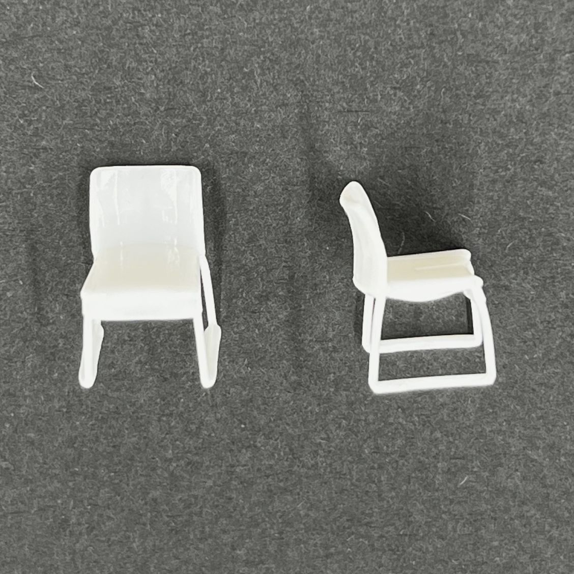 レモン インテリア模型 椅子D 1/30 | 建築模型材料,家具・人の表現