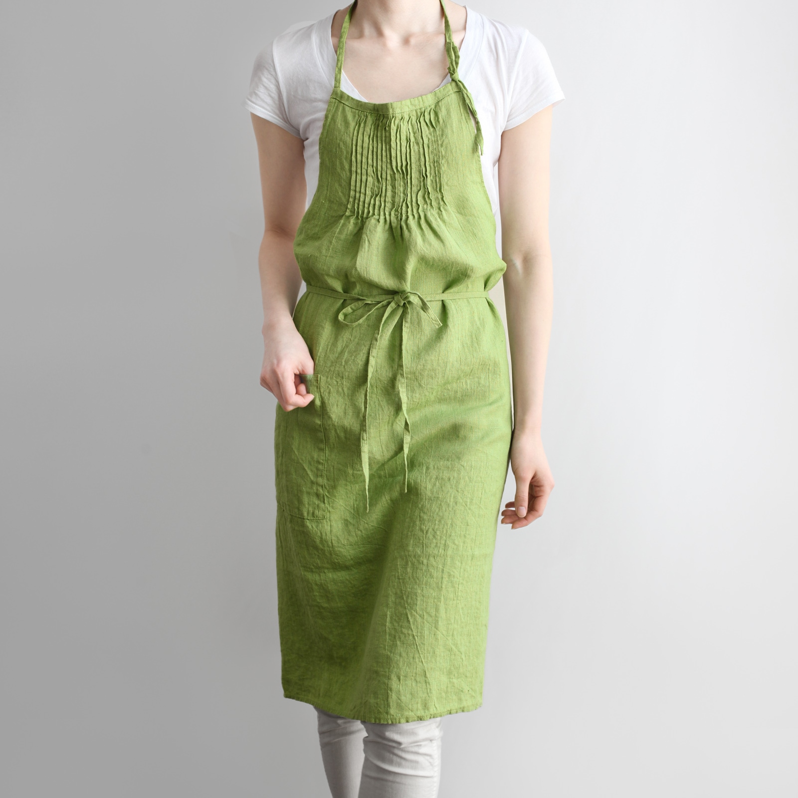フルエプロン サビーヌ _ レタスグリーン