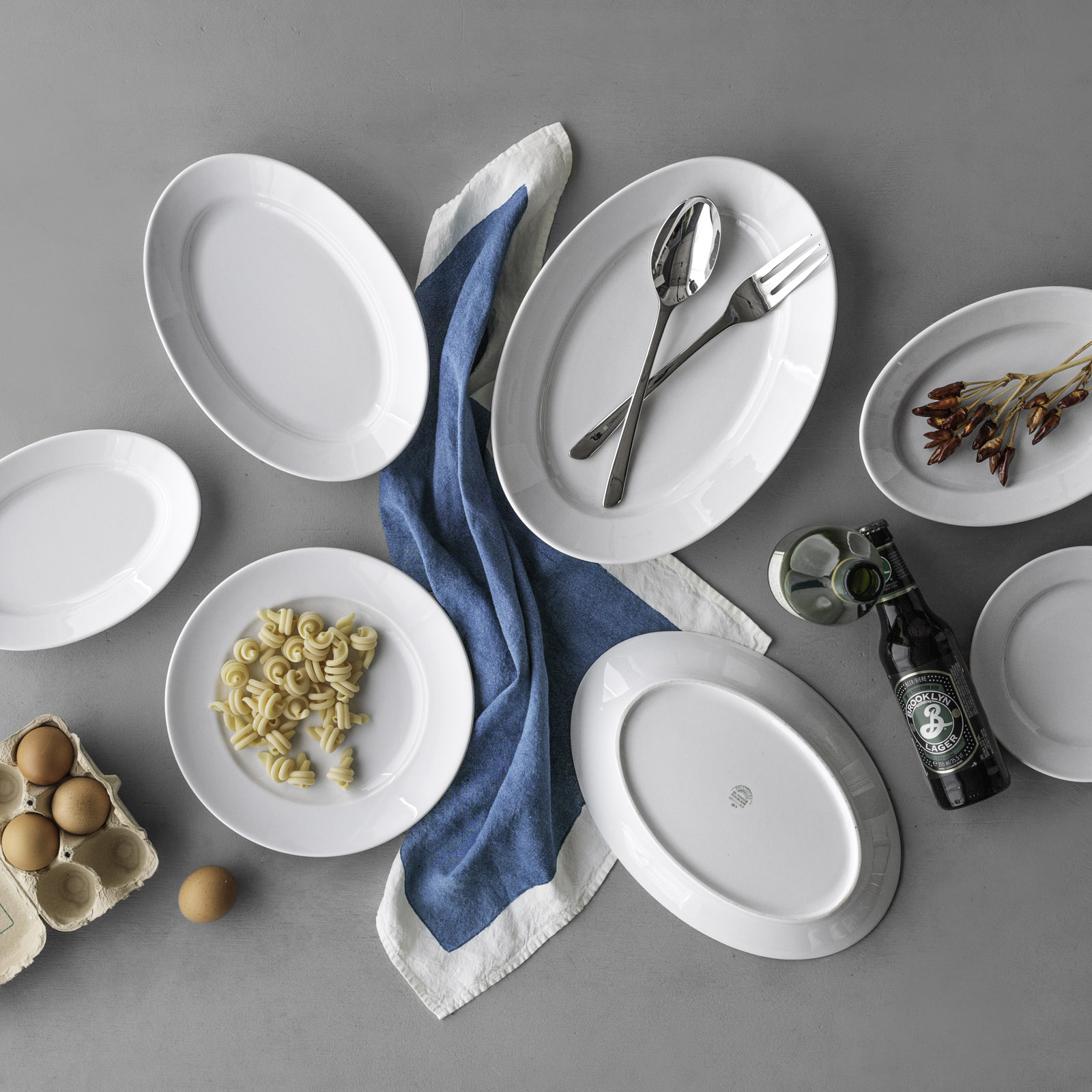 現地購入！Charles Pillivuyt & Cie オーバル皿 現地購入！Charles