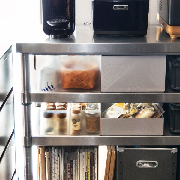 ライクイット タイディアップボックス 浅型4点セット（フタ無し