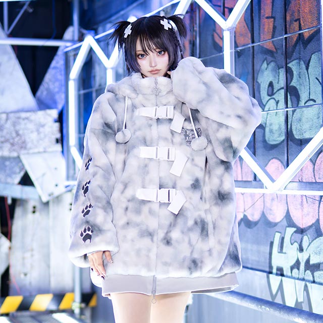 ばってんヘアクリップ 【WHITE/2個セット】 /リッスンセレクト｜LISTEN