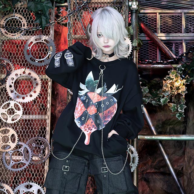 ばってんヘアクリップ 【WHITE/2個セット】 /リッスンセレクト｜LISTEN