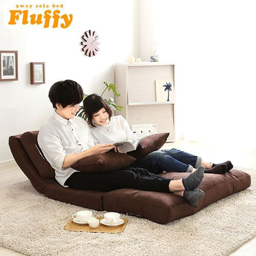 3way ローソファ 2人掛け 日本製 リクライニング PF-019-120 通販