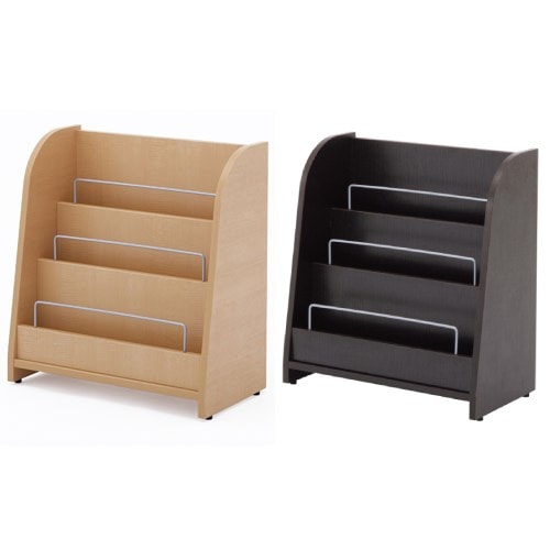 マガジンラック 3段 マガジンスタンド 絵本棚 幅550×奥行290×高さ600mm