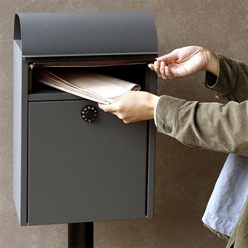 スタンドポスト 幅36×奥行28×高さ119.5cm ポスト 郵便ポスト 郵便受け