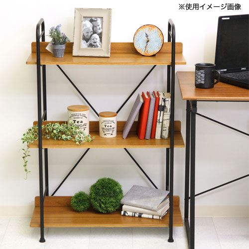 オープンラック 3段 幅710×奥行310×高さ1010mm オープンシェルフ