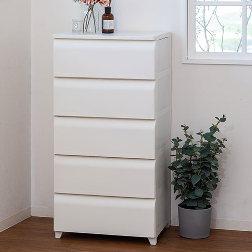 壁付チェスト nodus 5段 ワイド チェスト 5段 タンス ワイドチェスト