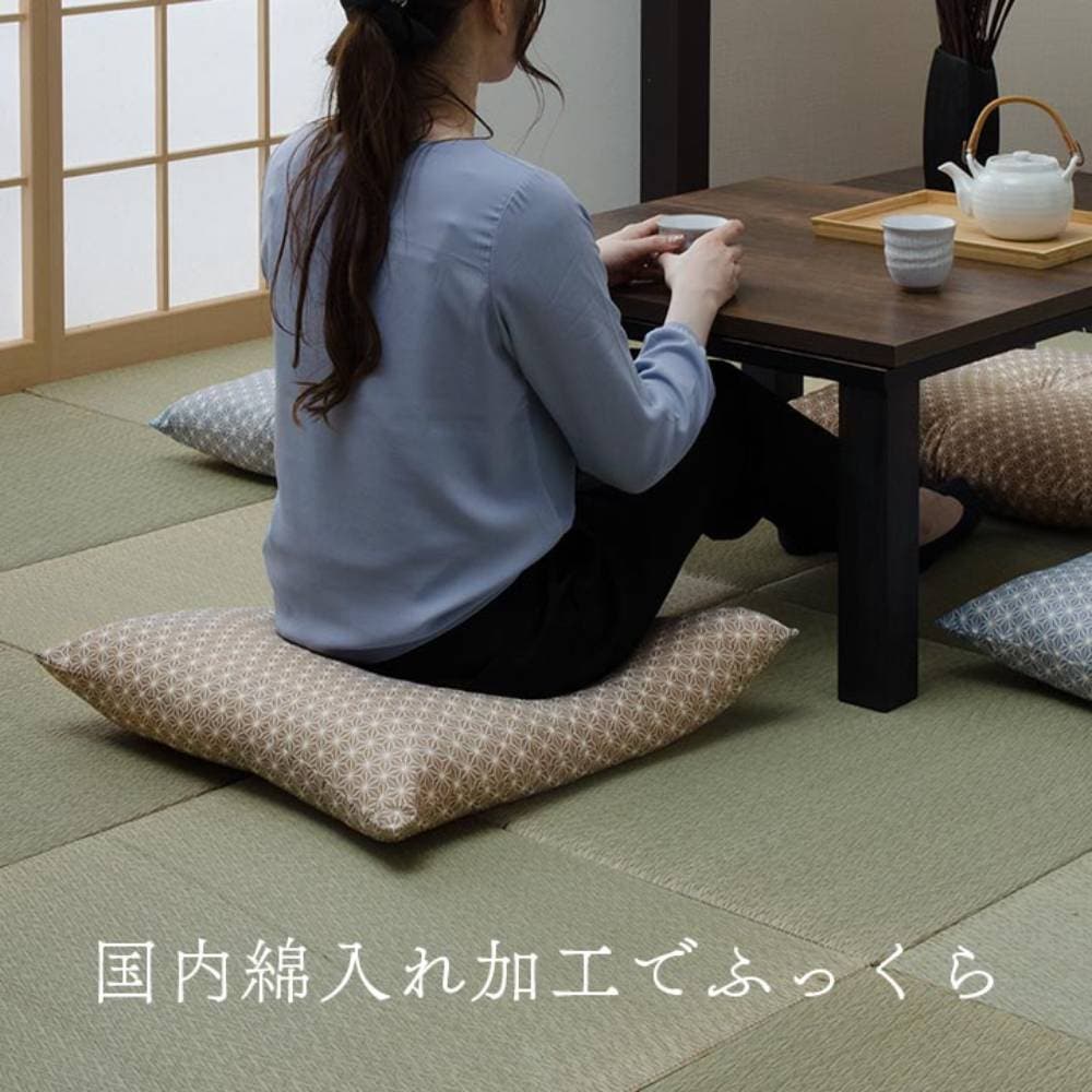 座布団 55×59cm 5枚 ざぶとん 綿座布団 NSKZ55595P（商品番号：ic